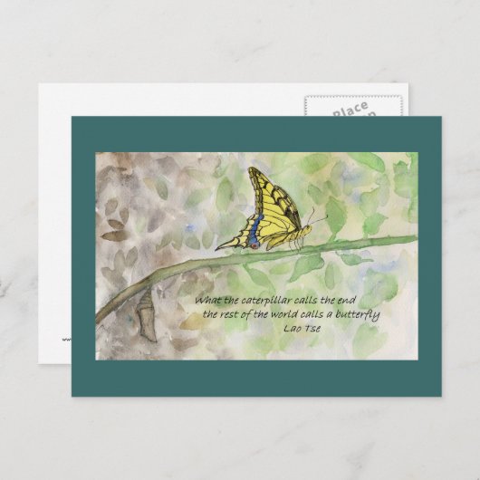 Metamorphose _1 Postkarte (Vorne/Hinten)