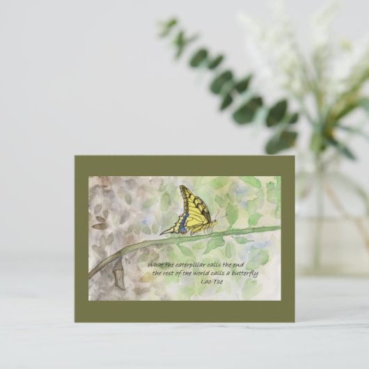 Metamorphose_2 Postkarte (Stehend Vorderseite)