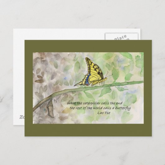 Metamorphose_2 Postkarte (Vorne/Hinten)