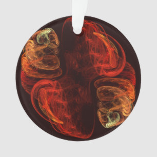 Metamorphose Abstrakt Art Akrylkreis Ornament