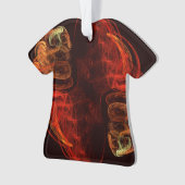 Metamorphose Abstrakt Art Akryllisches Shirt Ornament (Vorderseite)