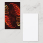 Metamorphose Abstrakt Art Business Card Visitenkarte (Vorne/Hinten)