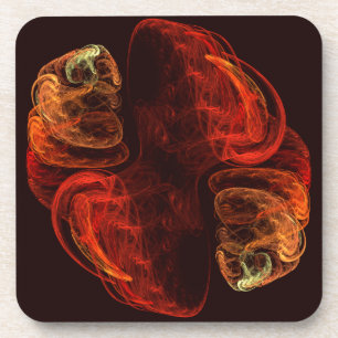 Metamorphose Abstrakt Art Cork Untersetzer