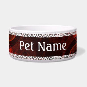 Metamorphose Abstrakt Art Dog Bowl Napf