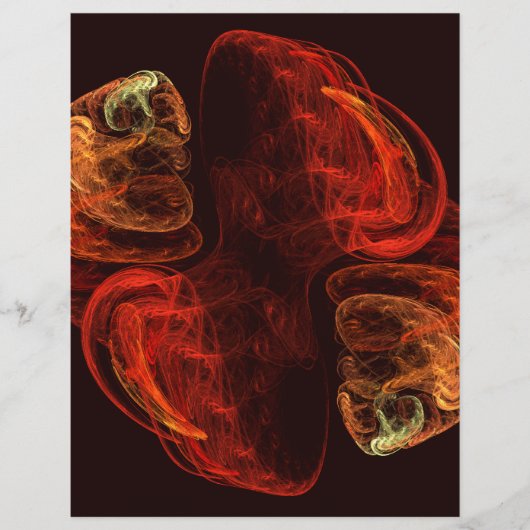 Metamorphose Abstrakt Art Flyer (Vorne)