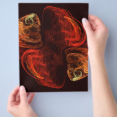 Metamorphose Abstrakt Art Flyer (Hand)