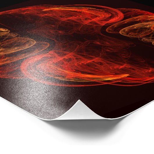 Metamorphose Abstrakt Art Foto Print (Ecke)