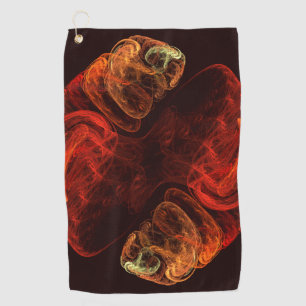 Metamorphose Abstrakt Art Golfhandtuch