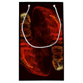 Metamorphose Abstrakt Art Kleine Geschenktüte (Rückseite)