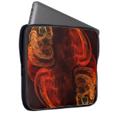 Metamorphose Abstrakt Art Laptop-Sieb Laptopschutzhülle (Vorne Rechts)