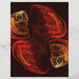 Metamorphose Abstrakt Art Letterhead