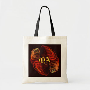 Metamorphose Abstrakt Art Monogram Bag Tragetasche