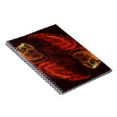 Metamorphose Abstrakt Art Notebook Notizblock (Rechte Seite)