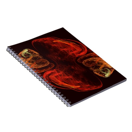 Metamorphose Abstrakt Art Notebook Notizblock (Rechte Seite)