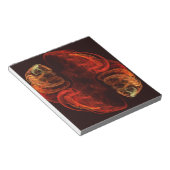 Metamorphose Abstrakt Art Notepad Notizblock (angewinkelt)