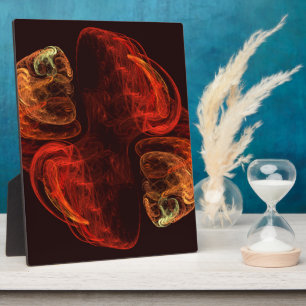 Metamorphose Abstrakt Art Plaque Fotoplatte