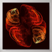 Metamorphose Abstrakt Art Poster (Vorne)