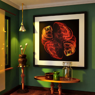 Metamorphose Abstrakt Art Poster