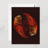 Metamorphose Abstrakt Art Postkarte (Vorne/Hinten)