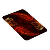 Metamorphose Abstrakt Art Premium Magnet (Rechte Seite)