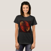 Metamorphose Abstrakt Art T-Shirt (Vorne ganz)