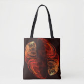 Metamorphose Abstrakt Art Tasche (Vorderseite)