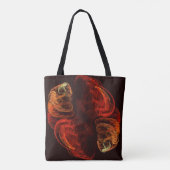 Metamorphose Abstrakt Art Tasche (Rückseite)