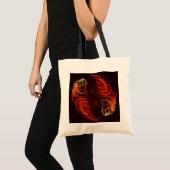 Metamorphose Abstrakt Art Totschlag Tragetasche (Vorderseite (Produkt))