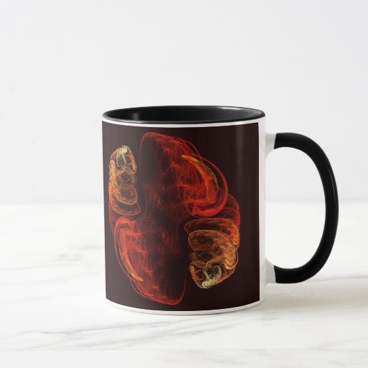 Metamorphose Abstrakte Kaffee Tasse (Rechts)