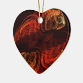 Metamorphose Abstrakte Kunst Keramik Ornament (Links)