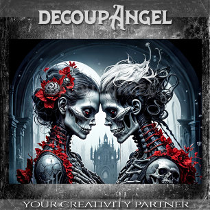 Metamorphose - Decoupage - Seidenpapier