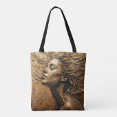 „Metamorphose des Lichts“ – Ein surrealistisches P Tasche (Rückseite)
