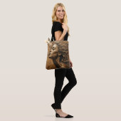 „Metamorphose des Lichts“ – Ein surrealistisches P Tasche (Am Model)