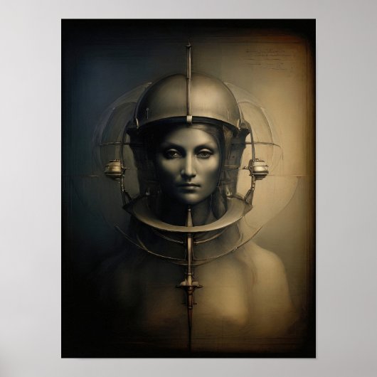 Metamorphose des Souls - Vintage Frauenkunst Poster (Vorne)