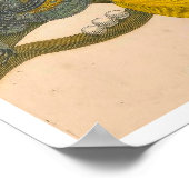 Metamorphose Insectorum Surinamensium Print Poster (Ecke)