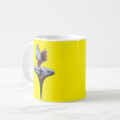 "Metamorphose Inspiriertes persönliches Wachstumsd Kaffeetasse (Vorderseite Links)