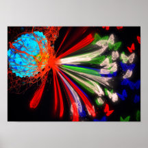 Metamorphose - Leben mit Krebs. Acryldruck