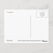 Metamorphose (Postkarte) Postkarte (Rückseite)