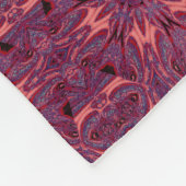 Metamorphose Rose 2 Fleecedecke (Ecke)