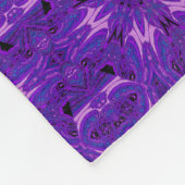 Metamorphose Rose 3 Fleecedecke (Ecke)