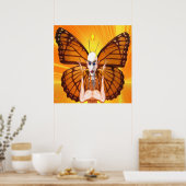 Metamorphose von Nosferatu Dracula Poster (Küche)