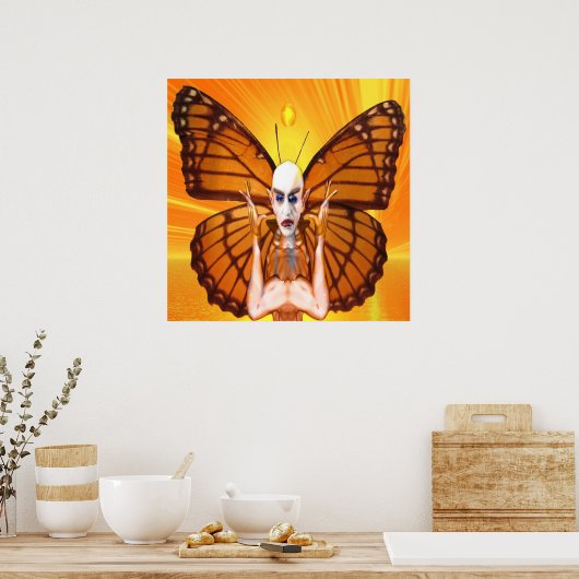 Metamorphose von Nosferatu Dracula Poster (Küche)