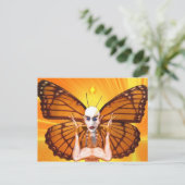 Metamorphose von Nosferatu Dracula Postkarte (Stehend Vorderseite)