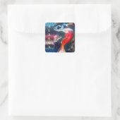 Metamorphosis _ALASKA Square Sticker (Tasche)