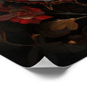 Metamorphosis Majestät - Butterfly Digital Art Poster (Ecke)