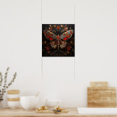Metamorphosis Majestät - Butterfly Digital Art Poster (Küche)