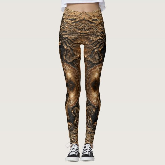 “Metamorphosis of Light” – A Surreal Portrait Leggings (Vorderseite)