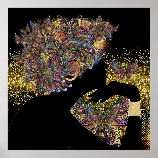 METAMORPHOSIS SchmetterlingsLady Poster (Vorne)