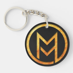 MetaMovie Logo-Schlüsselanhänger Schlüsselanhänger