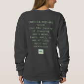 Metanoia Womens' Crewneck Sweatshirt (Rückseite)